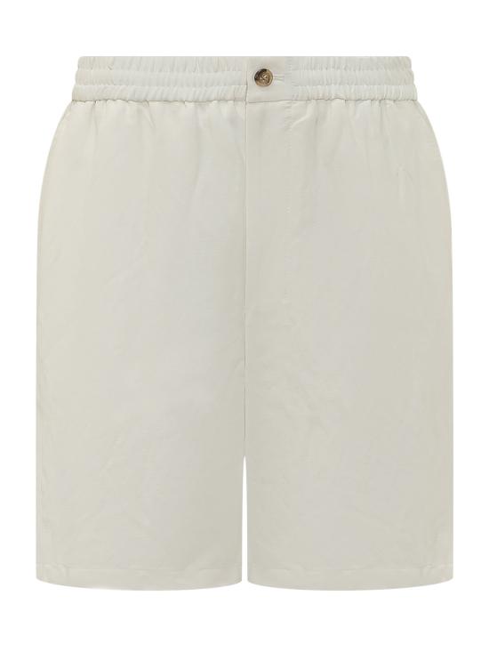 26SS 아미 숏팬츠 HSO835VI0052 136 BLANC CREME