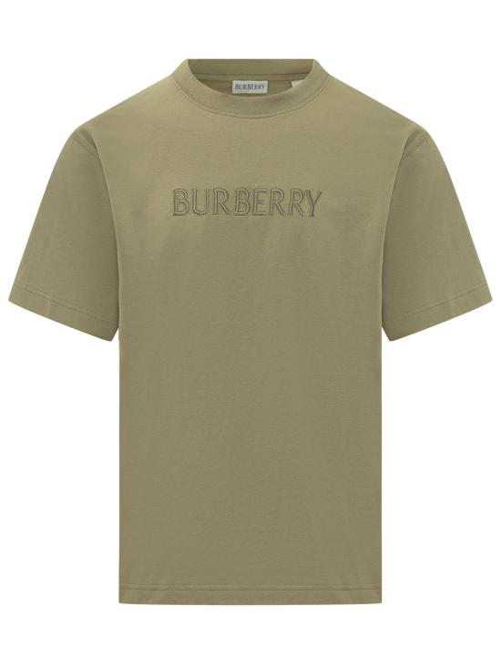 26SS 버버리 로고 코튼 티셔츠 8123423 C5120 SPARROW BEIGE