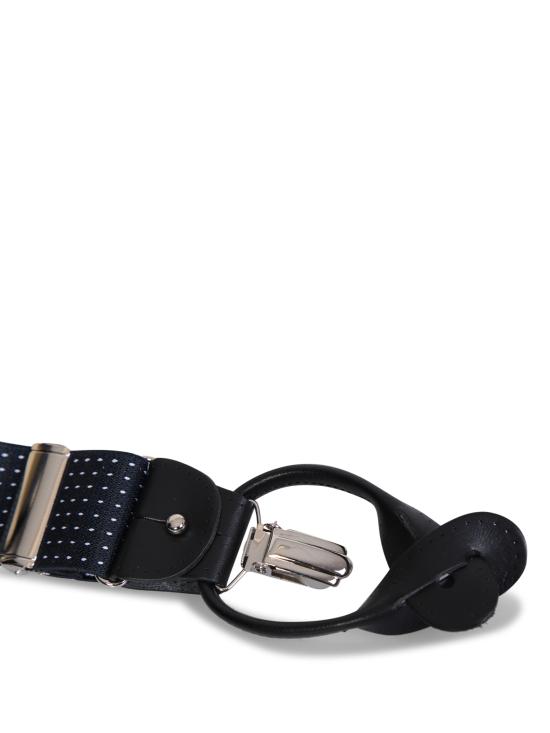  델 오글리오 가죽 벨트 BRACE35 05 MULTIC Blue - DELL'OGLIO