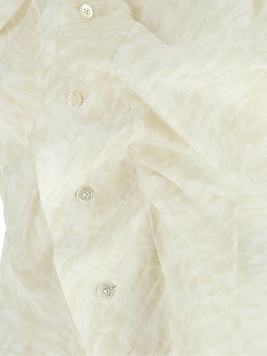 26SS 비비안웨스트우드 블라우스 15010067W01ELA301 Beige - VIVIENNE WESTWOOD