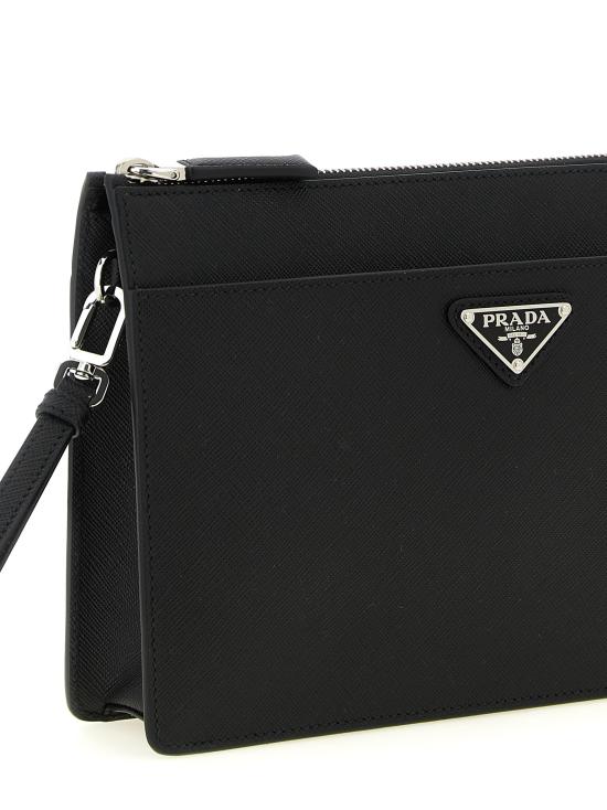 26SS 프라다 클러치/파우치 2VF032VOOI9Z2F0002 Black - PRADA