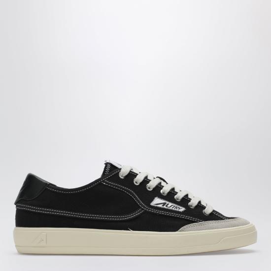 26SS 오트리 WINDSCAPE 로우 스니커즈 캔버스 SCLMCU01 Black