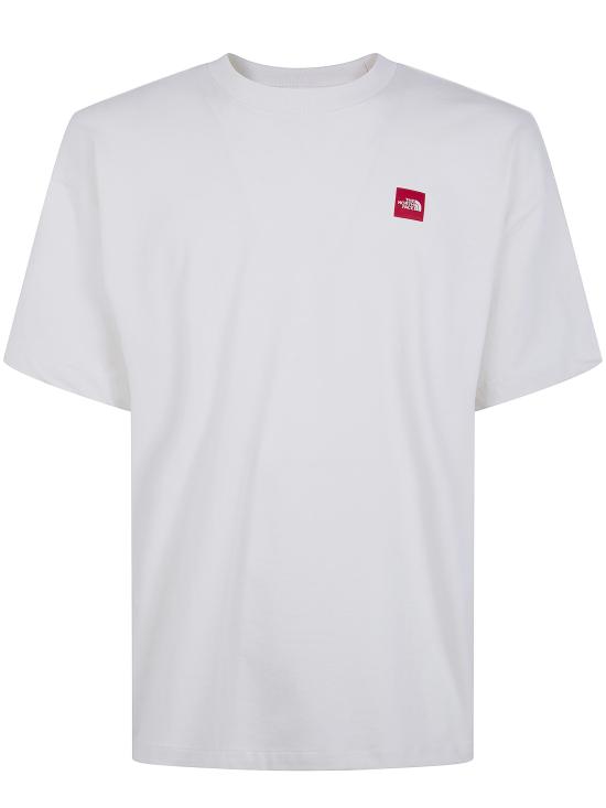 26SS 노스페이스 반팔 티셔츠 NF0A8EG5 QLI1 WHITE DUNE