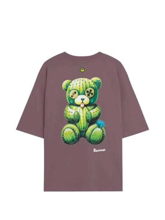 26SS 바로우 반팔 티셔츠 S6BWUATH079 963 SMOKE PINK - BARROW