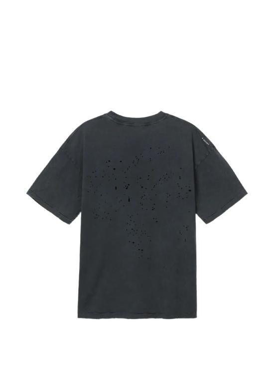 26SS 새티스파이 모스테크 티셔츠 11006 00A16 AGED BLACK - SATISFY