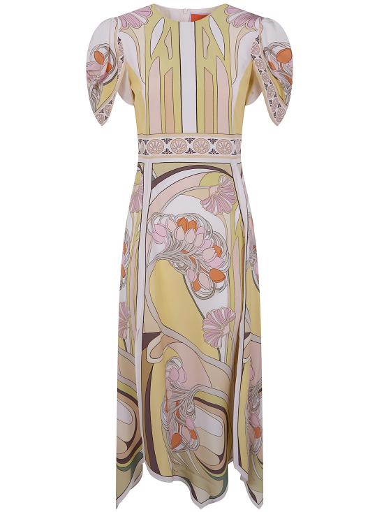 26SS 라 더블제이 미디 원피스 DRE0936 CRE002TUL07 PI02 TULIP PLAC E