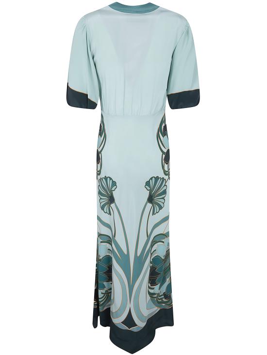 26SS 라 더블제이 미디 원피스 DRE0869 CRE001BTU01 GR11 BLOOMING TULIP PLAC E - LA DOUBLEJ