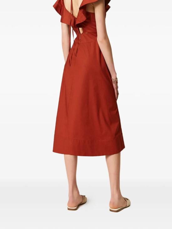 26SS 트윈셋 미디 원피스 261TT2212 13332 HENNA BROWN - TWINSET