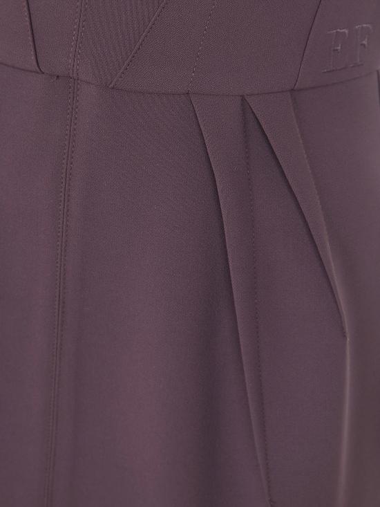 26SS 엘리자베타프랜치 롱 원피스 AB94162E2 644 COCOA - ELISABETTA FRANCHI