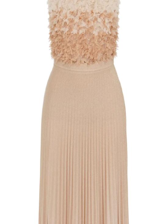 26SS 엘리자베타프랜치 롱 원피스 ABR4462E2 X81 NUDE BUTTER - ELISABETTA FRANCHI