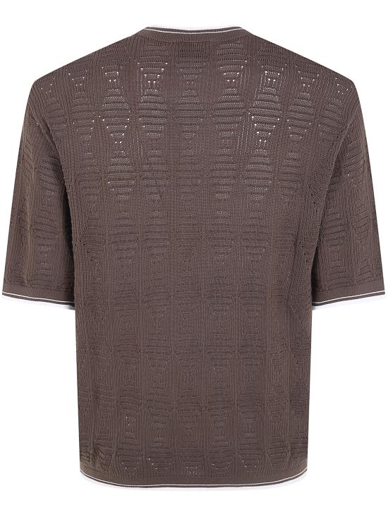 26SS 라니우스 반팔 티셔츠 S6LAMAKE011 920 CHOCOLATE - LANEUS