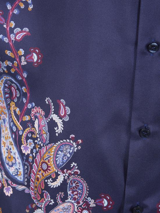 26SS 에트로 반팔 셔츠 MRIC0011 99SP1J5 X0885 BLUE PRINT - ETRO