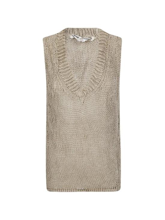 26SS 꼼데가르송 스웨터 GQ N006 ECRU - COMME DES GARCONS