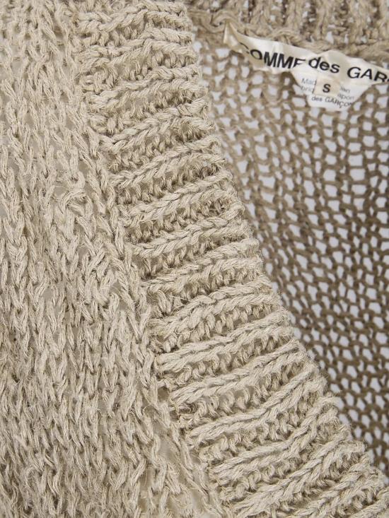 26SS 꼼데가르송 스웨터 GQ N006 ECRU - COMME DES GARCONS