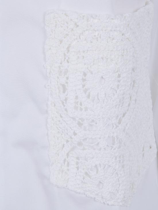 26SS 꼼데가르송 셔츠 GQ B012 WHITE X OFF WHITE - COMME DES GARCONS