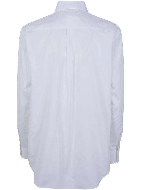 26SS 꼼데가르송 셔츠 GQ B012 WHITE X OFF WHITE - COMME DES GARCONS