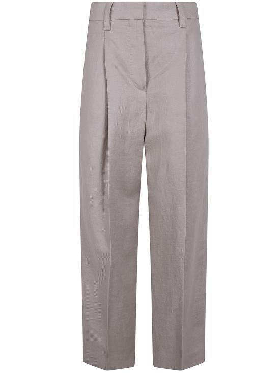 26SS 브루넬로 쿠치넬리 스트레이트 팬츠 MH527P9185 C9272 BEIGE