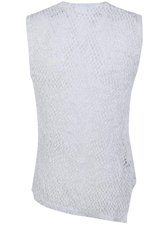 26SS 꼼데가르송 민소매 티셔츠 RQ T015 WHITE - COMME DES GARCONS