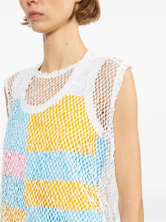 26SS 꼼데가르송 민소매 티셔츠 RQ T015 WHITE - COMME DES GARCONS