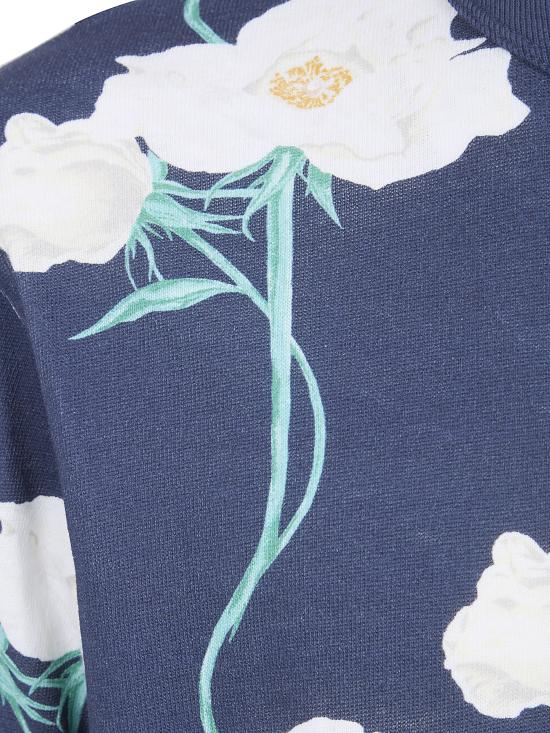 26SS 겐조 반팔 티셔츠 FG55TS2154SK 76 SINGLE JERSEY NAVY BLUE - KENZO