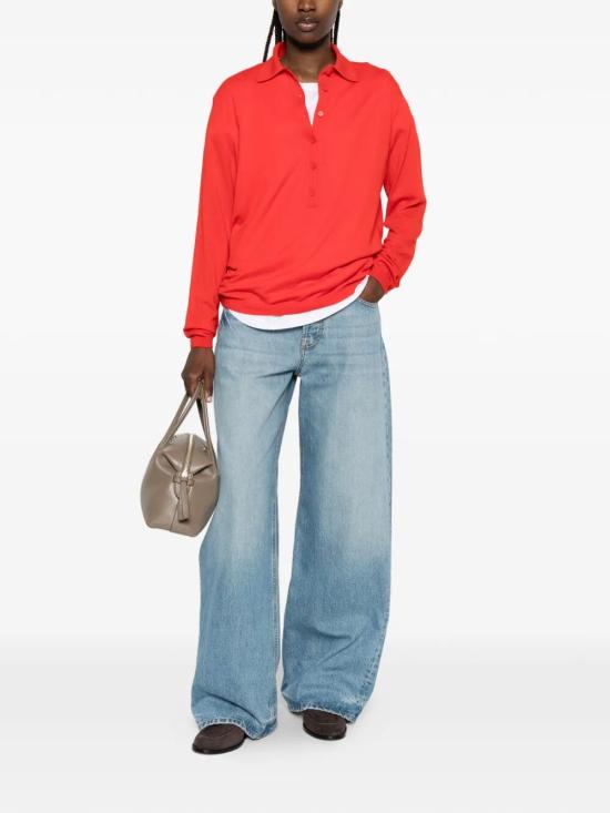 26SS 더프랭키샵 폴로 티셔츠 POFS22136700 RED - THE FRANKIE SHOP