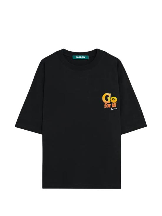 26SS 바로우 반팔 티셔츠 S6BWUATH079 110 BLACK - BARROW