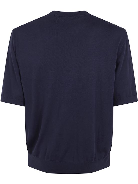 26SS 라니우스 반팔 티셔츠 S6LAMAKE018 160 BLU NAVY - LANEUS