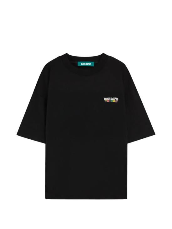 26SS 바로우 반팔 티셔츠 S6BWUATH032 110 BLACK