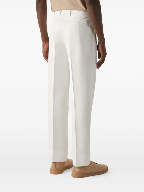 26SS 에르메네질도제냐 스트레이트 팬츠 UHI05A3 TP45 N01 WHITE - ERMENEGILDO ZEGNA
