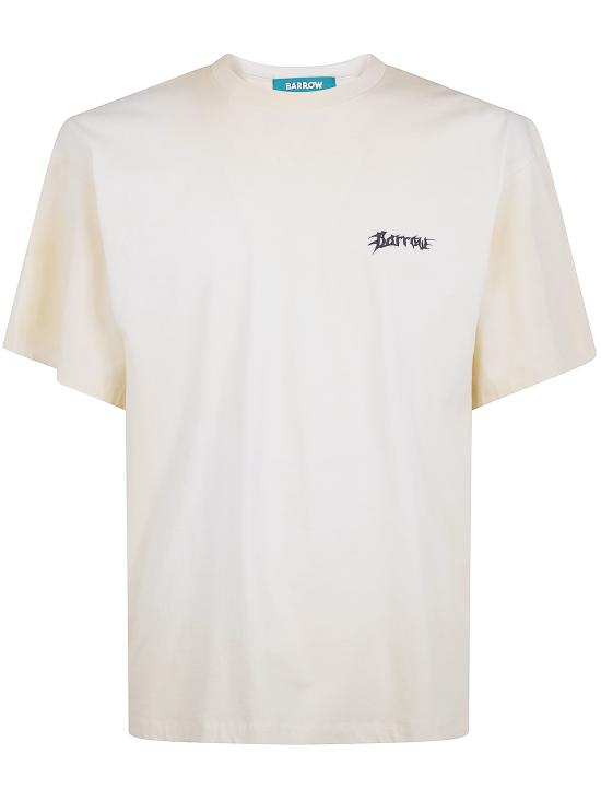 26SS 바로우 반팔 티셔츠 S6BWUATH024 013 CREAM