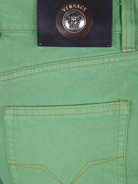 26SS 베르사체 스트레이트 팬츠 1023741 1A17871 1DB00 PALE GREEN - VERSACE