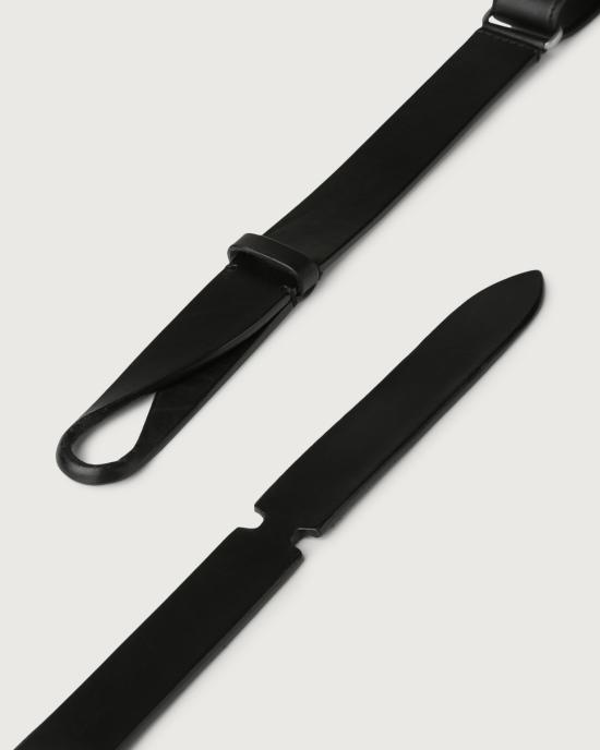 26SS 오르치아니 가죽 벨트 NB0004 BLACK - ORCIANI