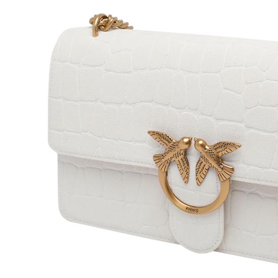 26SS 핑코 숄더백 100941 A2YWZ15Q White - PINKO