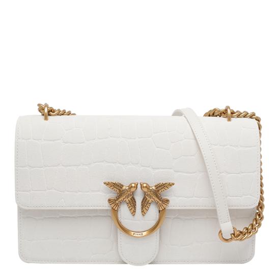 26SS 핑코 숄더백 100941 A2YWZ15Q White