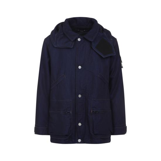  스톤 아일랜드 패딩 K2S15 4100122 S00J2 VJ201 BLUE RINSE DOM - STONE ISLAND