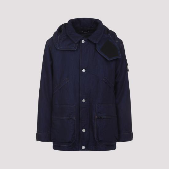  스톤 아일랜드 패딩 K2S15 4100122 S00J2 VJ201 BLUE RINSE DOM - STONE ISLAND