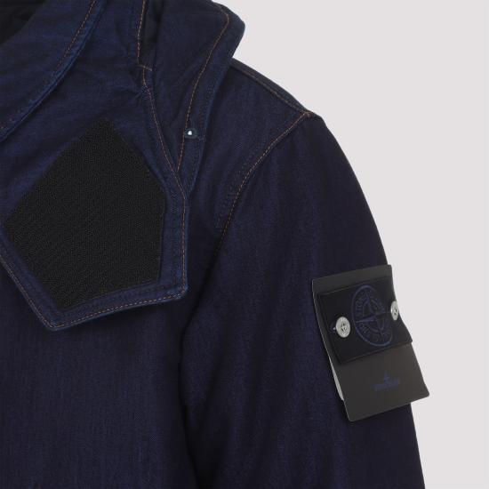  스톤 아일랜드 패딩 K2S15 4100122 S00J2 VJ201 BLUE RINSE DOM - STONE ISLAND