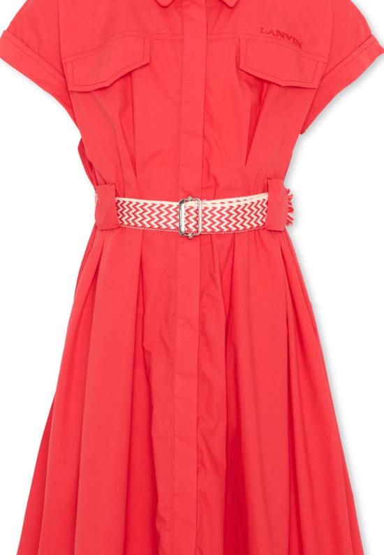 26SS [키즈] 랑방 원피스 N30345 998 RED - LANVIN