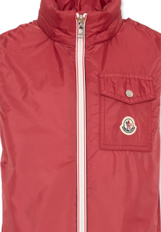 26SS [키즈] 몽클레어 베스트 L1954 1A00093 53A5E 434 RED - MONCLER