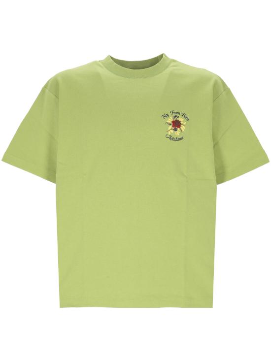 26SS 드롤드무슈 반팔 티셔츠 JTS210CO002 LOL Light olive