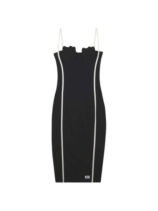 26SS 지씨디에스 숏 원피스 C1WWHB350J142 BLACK WHITE 999A