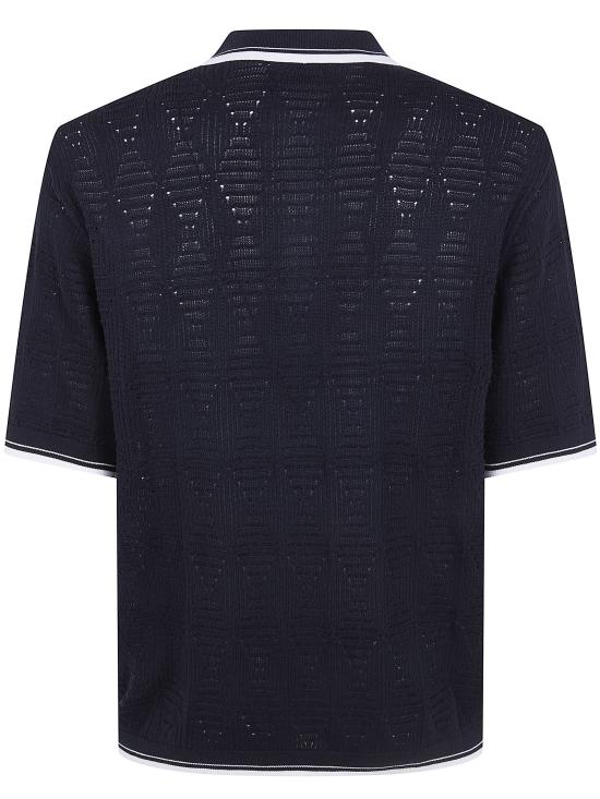 26SS 라니우스 폴로 티셔츠 S6LAMAKP009 110 BLACK - LANEUS