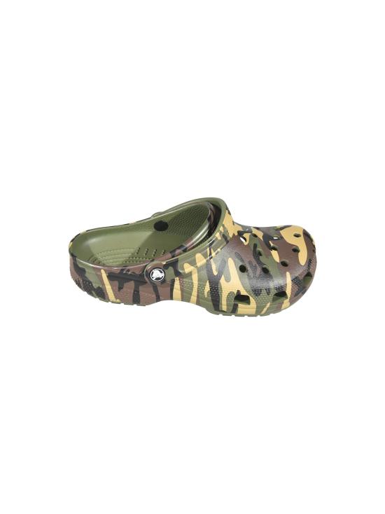26SS 크록스 뮬/슬리퍼 CR 211936 ARMY GREEN Camo
