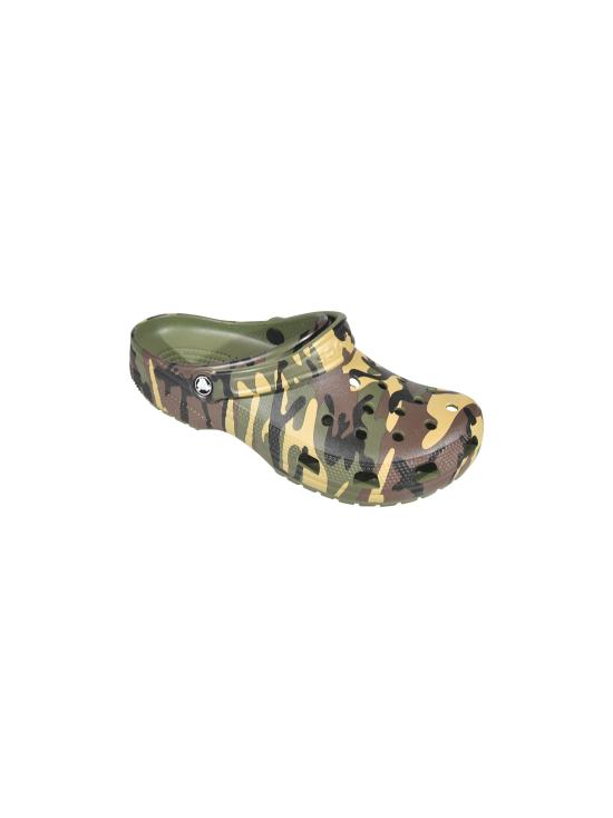 26SS 크록스 뮬/슬리퍼 CR 211936 ARMY GREEN Camo - CROCS