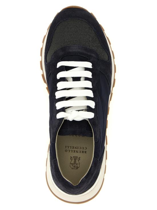 26SS 브루넬로 쿠치넬리 프레셔스 토 테크노 패브릭 러너 MZ47G1960C4506 - BRUNELLO CUCINELLI