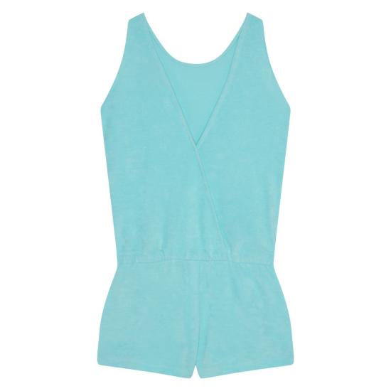 26SS [키즈] 빌보콰 점프수트 BYGEQ101 WATER GREEN - VILEBREQUIN