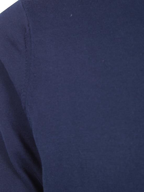 26SS 필리포 드 로렌티스 스웨터 GC3MC CR14R 890 NAVY - FILIPPO DE LAURENTIIS