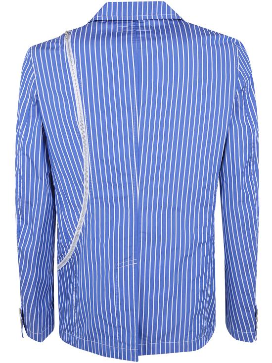 26SS 꼼데가르송 수트 자켓 FQ J507 BLUE STRIPES - COMME DES GARCONS