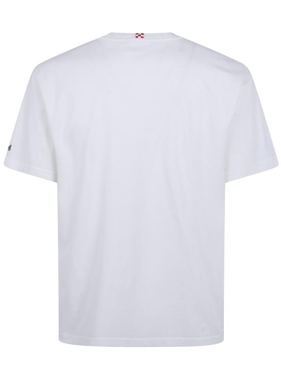 26SS 세인트바쓰 반팔 티셔츠 POT0001 04455L 01N WHITE EMBROIDERED - MC2 SAINT BARTH