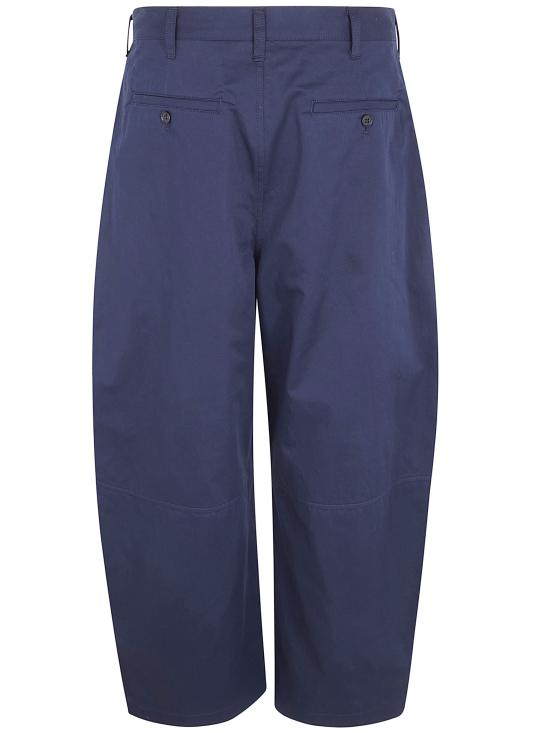 26SS 꼼데가르송 스트레이트 팬츠 HQ P022 NAVY - COMME DES GARCONS